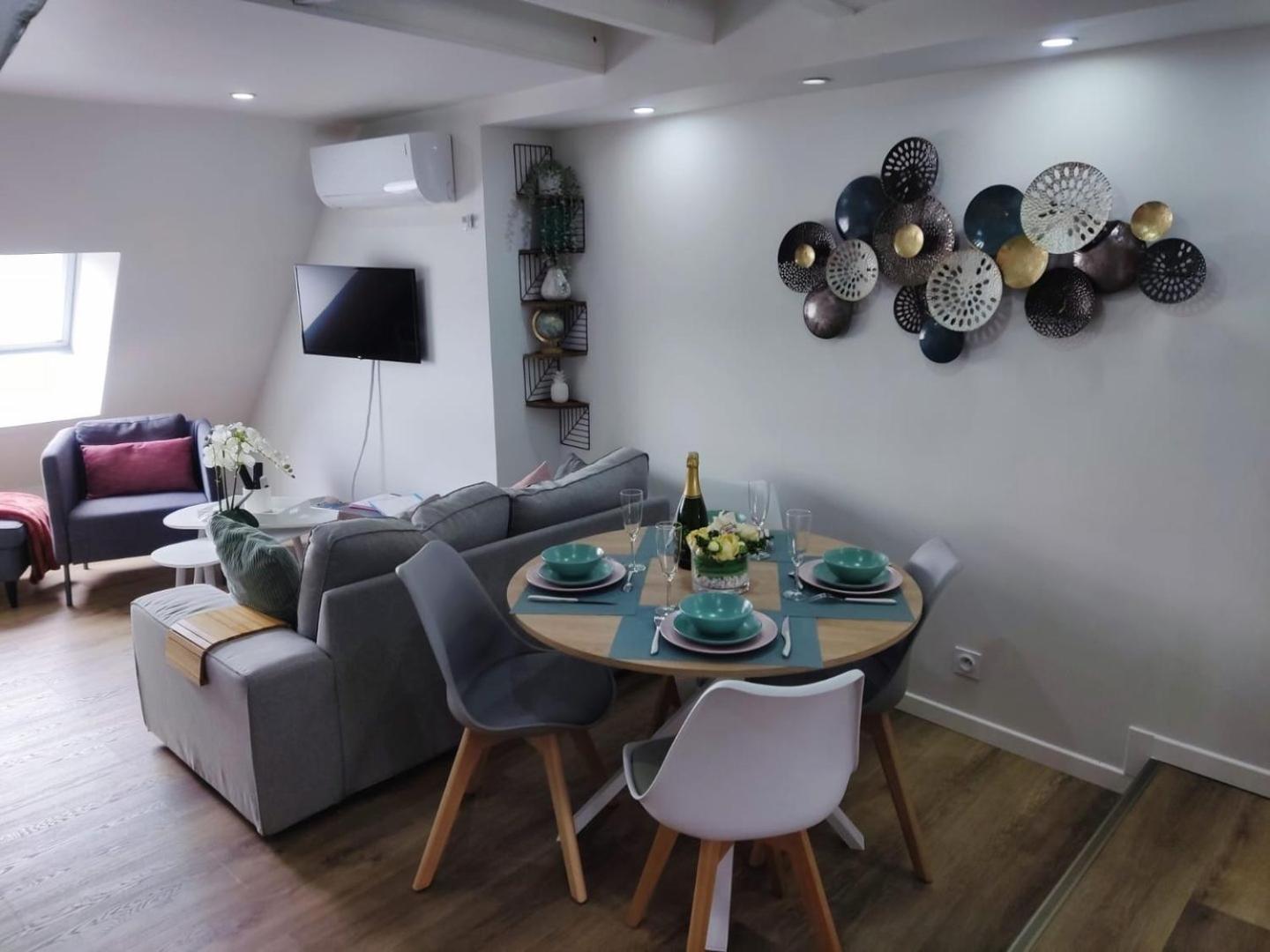 Chez Soline - Le Duplex Climatise Amboise Zewnętrze zdjęcie
